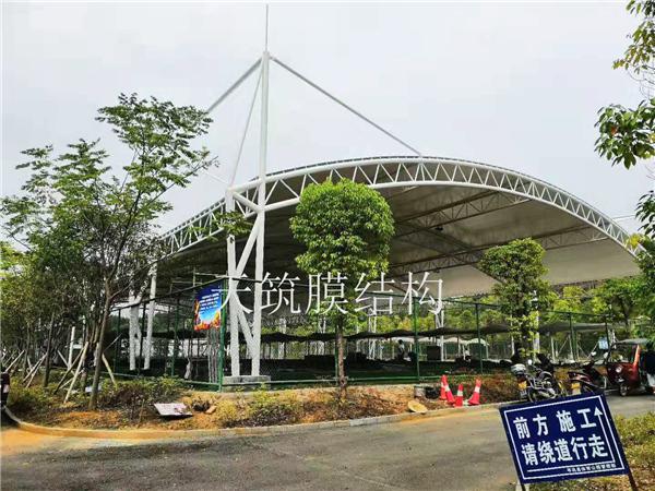 岑礬縣籃球場膜結構