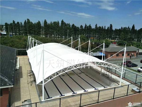 汝州游泳池膜結構雨棚