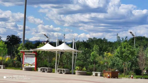 太原工業學院景觀棚